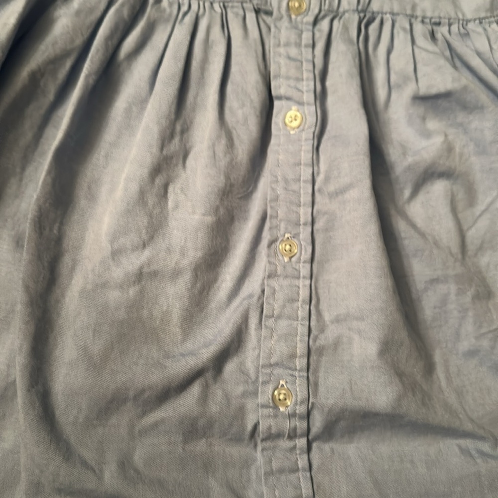 Ralph Lauren girls cotton oxford shirtdress size 8 - Picture 2 of 7